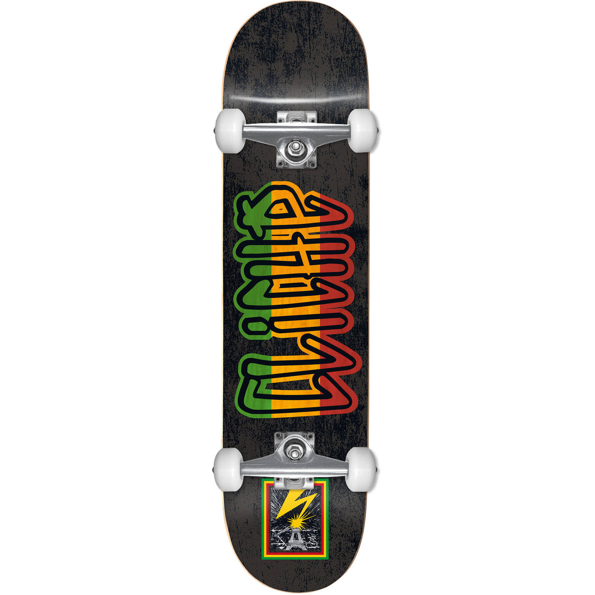 Cliche Madbrains Complete Skateboard - Rasta 8.25"