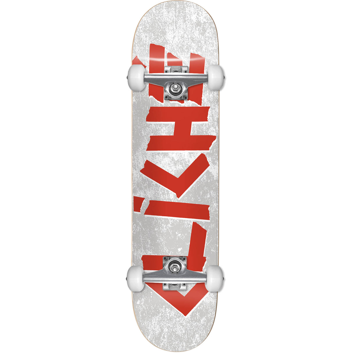 Cliche Scotch FP Complete Skateboard - Red/White 7.875"
