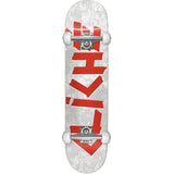 Cliche Scotch FP Complete Skateboard - Red/White 7.875"