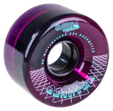 Clouds Quantum Wheels - Clear/Purple (4 Pack)