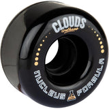 Clouds Urethane Nucleus 62mm Roller Skate Wheels - Black