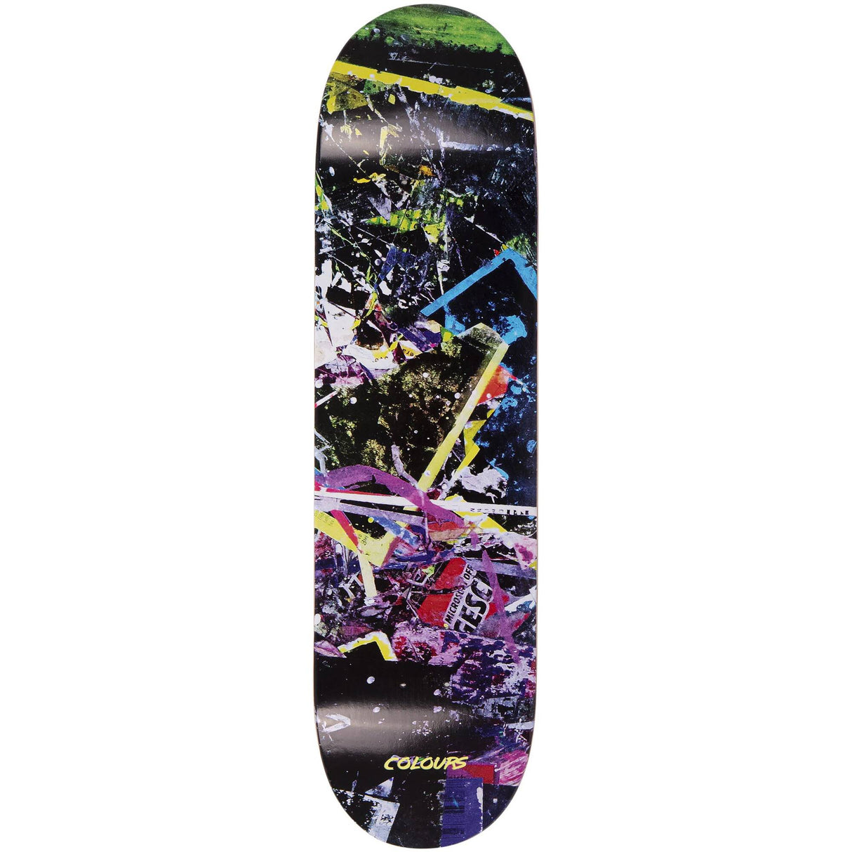 Colours Collectiv One Offs: Stamatis Abstract Skateboard Deck - 8.3''