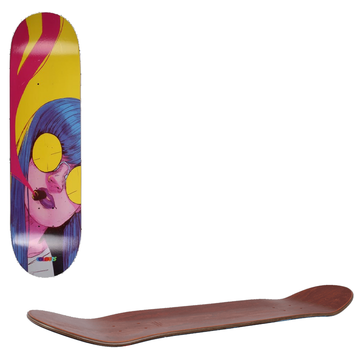 Colours Collectiv Diber Kato Skateboard Deck - Lorna 8.25''