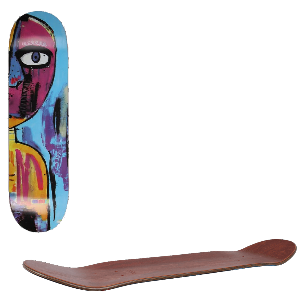 Colours Collectiv Joel Phille Skateboard Deck - Be Cool 8.25''