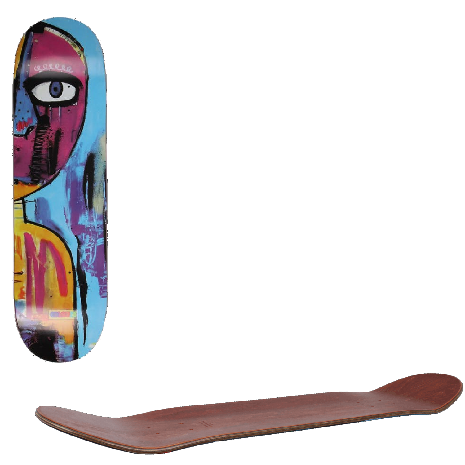 Colours Collectiv Joel Phille Skateboard Deck - Be Cool 8.25''