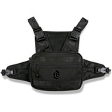 Collective BMX Chest Rig Bum Bag - Black