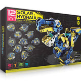Construct & Create 12 in 1 Solar Hydraulic Construction Kit