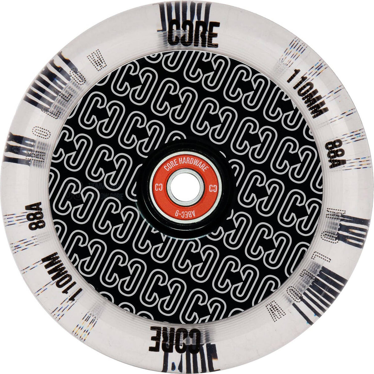CORE Hollow V2 Scooter Wheel - Clear 100mm
