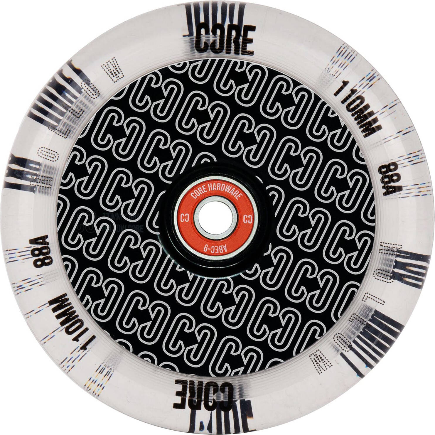 CORE Hollow V2 Scooter Wheel - Clear 100mm