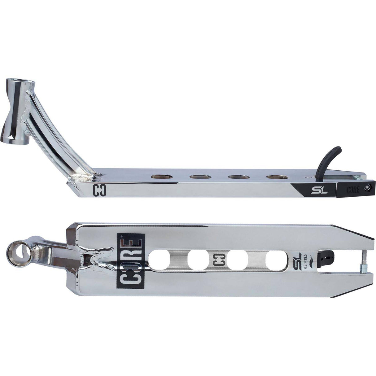 CORE SL1 (Super Light) Scooter Deck - Chrome 19.5" x 4.5"
