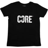 CORE Creator Kids T Shirt - White/Black Yth LRG