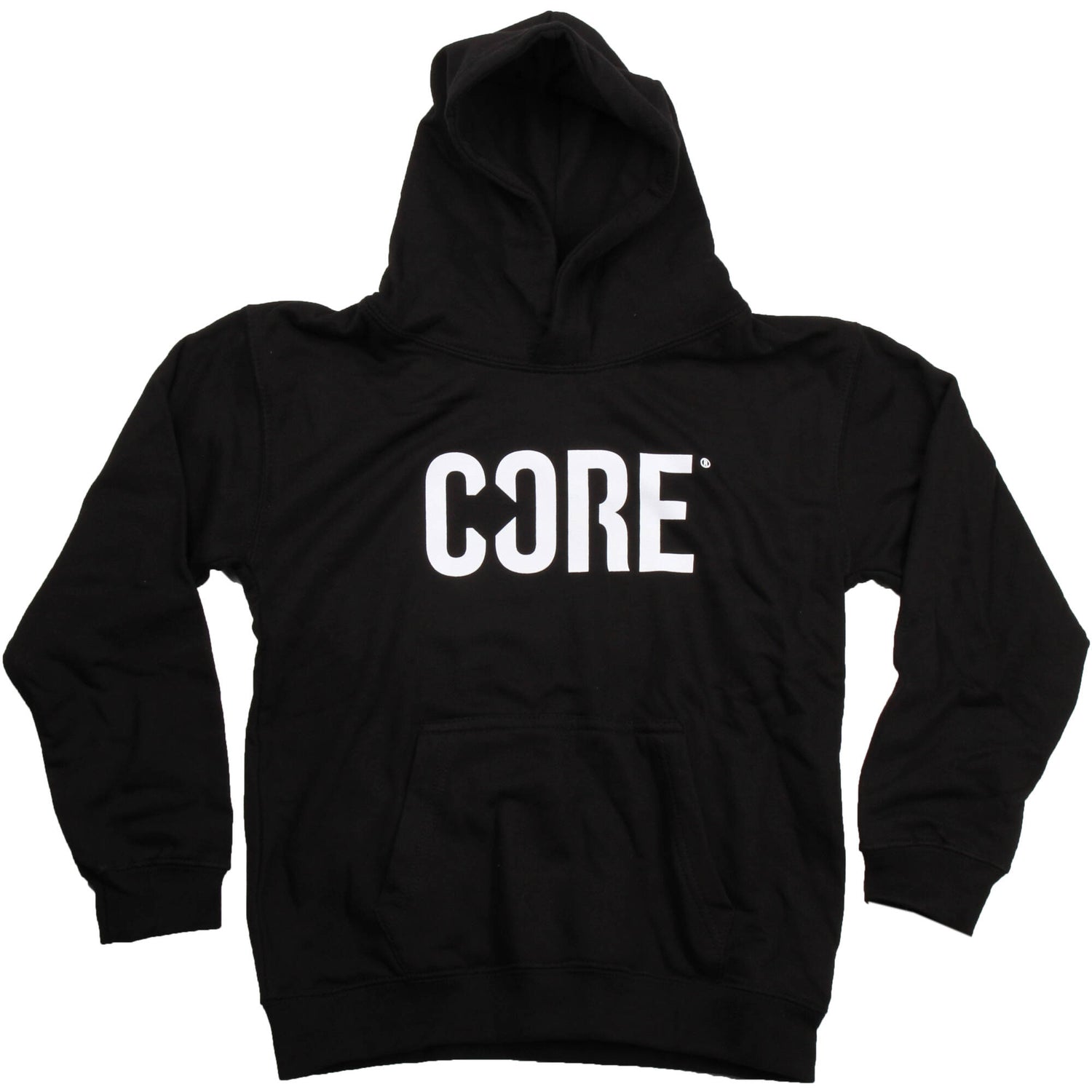 CORE Kids Hoodie - Deep Black Yth LRG
