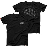 CORE Hex Wheel Pro T Shirt - Black