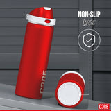 CORE Insulated Dual Spout 750ml Water Bottle - Red