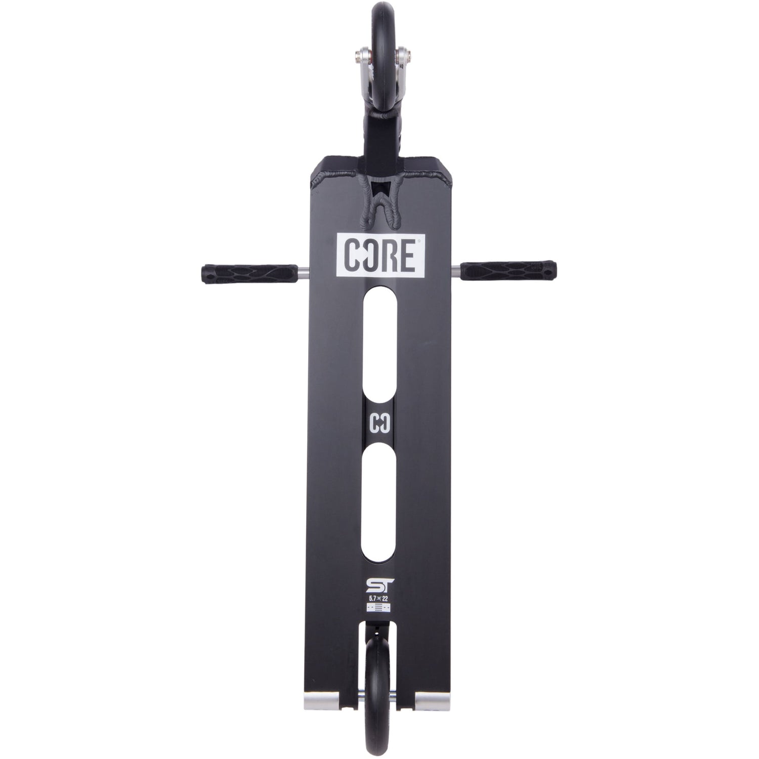 CORE ST1 Stunt Scooter 5.7" x 22"- Black/Raw