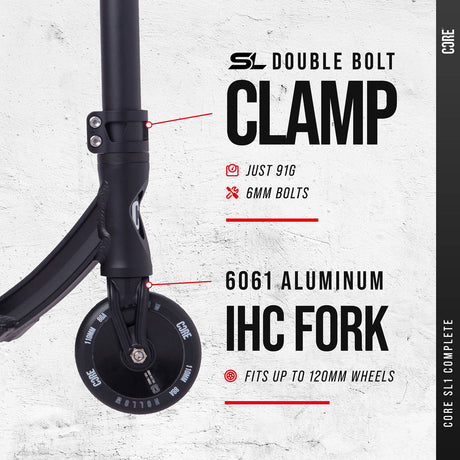 CORE SL1 (Super Light) Stunt Scooter - Black