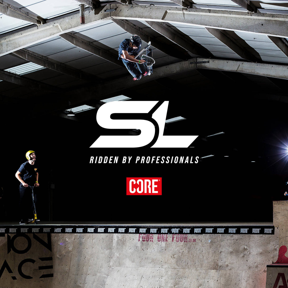 CORE SL1 (Super Light) Stunt Scooter - Neo Gold/Black