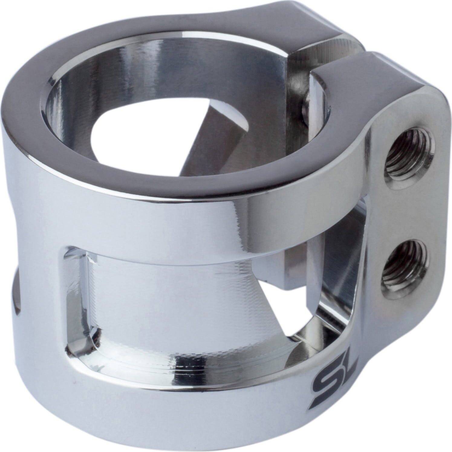CORE SL Double Scooter Collar Clamp - Chrome