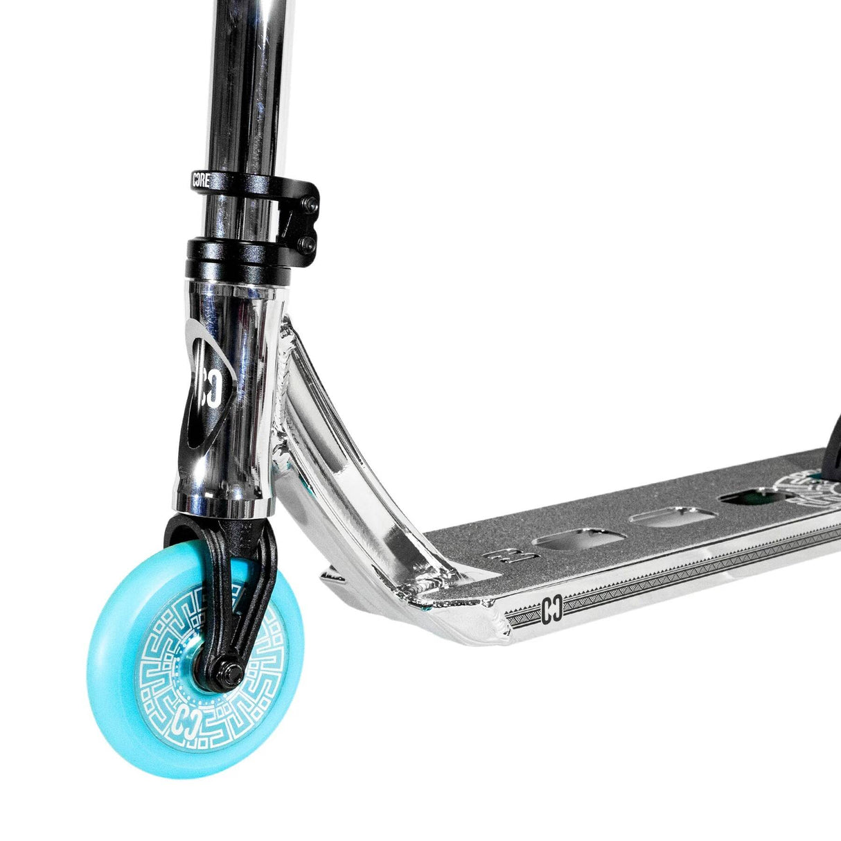 CORE Mini CL1 Stunt Scooter - Chrome/Teal LE