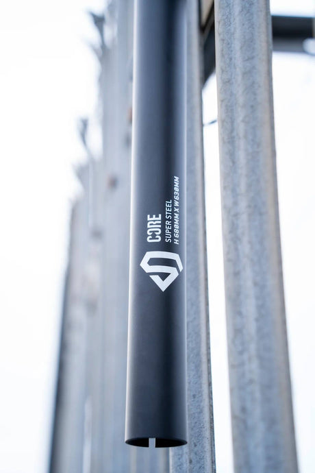 CORE Nova Super Steel SCS Scooter Handle Bars - Black 680mm