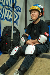 CORE Protection Skate Triple Pad Set - White