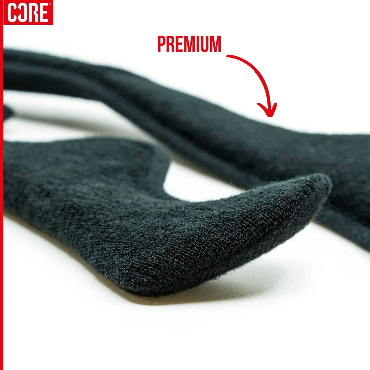 CORE Replacement Luxe Terry Cloth Helmet Padding