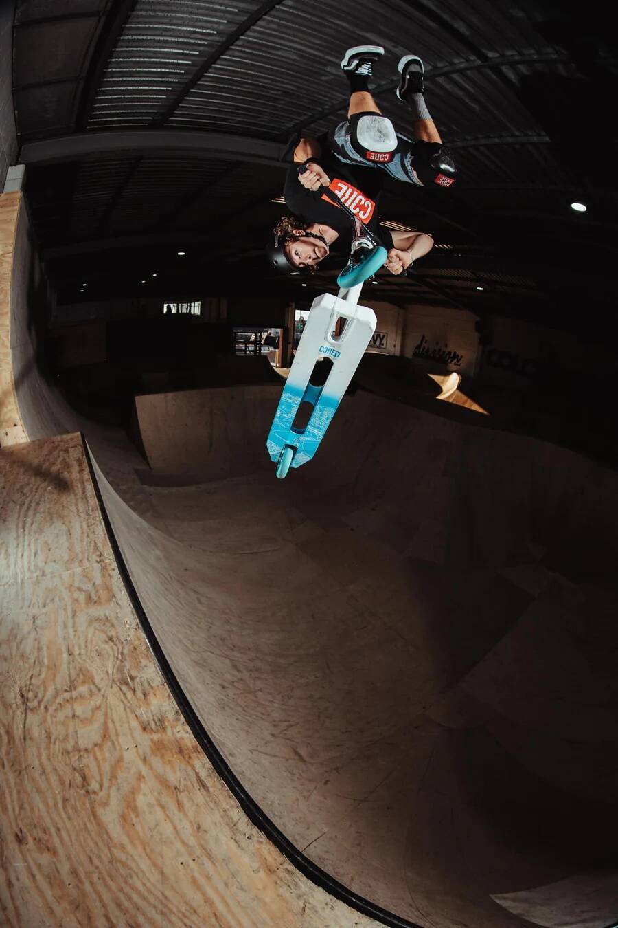 CORE SL2 Corey Spenseller Sig Stunt Scooter - White/Blue LE