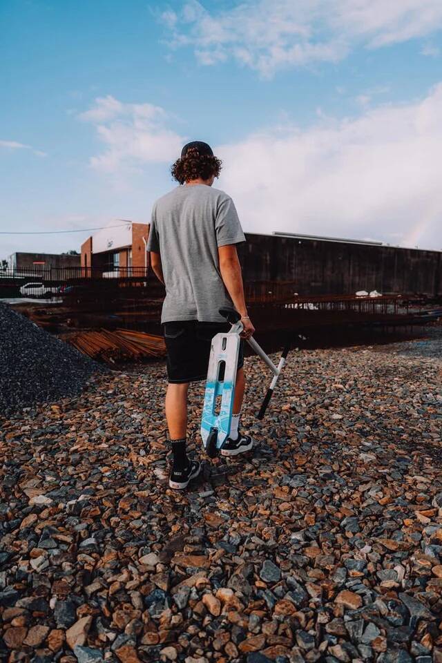 CORE SL2 Corey Spenseller Sig Stunt Scooter - White/Blue LE