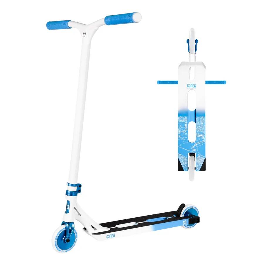 CORE SL2 Corey Spenseller Sig Stunt Scooter - White/Blue LE