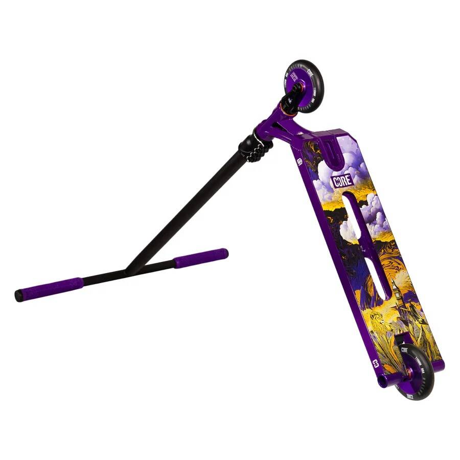 CORE ST2 Jack "HALFBARZ" Ward Sig Stunt Scooter - Purple/Black LE