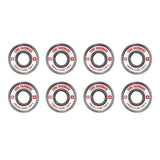 CORE SWISS Ceramic Skateboard Bearings - White (8 Pack)