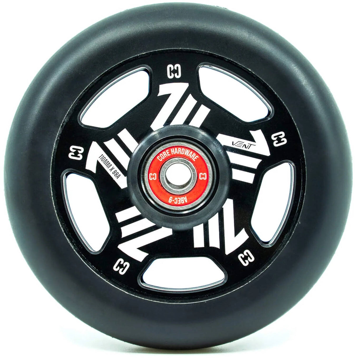 CORE Vent Hollow Scooter Wheel 110mm - Black