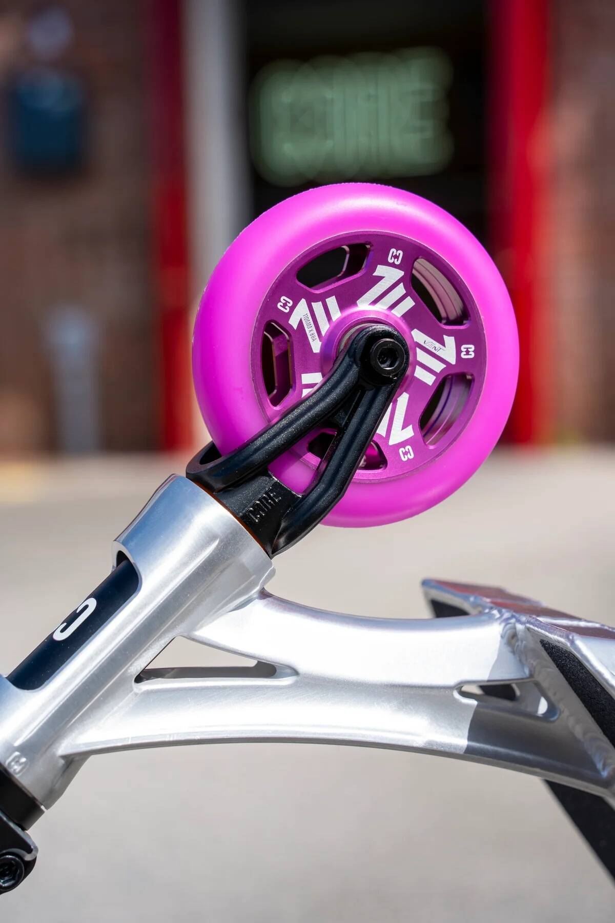 CORE Vent Hollow Scooter Wheel 110mm - Pink