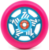 CORE Vent Hollow 110mm Scooter Wheel - Teal/Pink