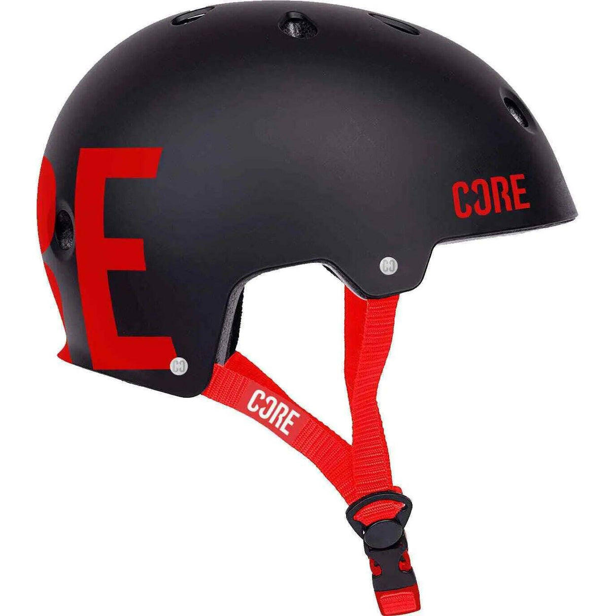 Core Street Helmet - Black/Red
