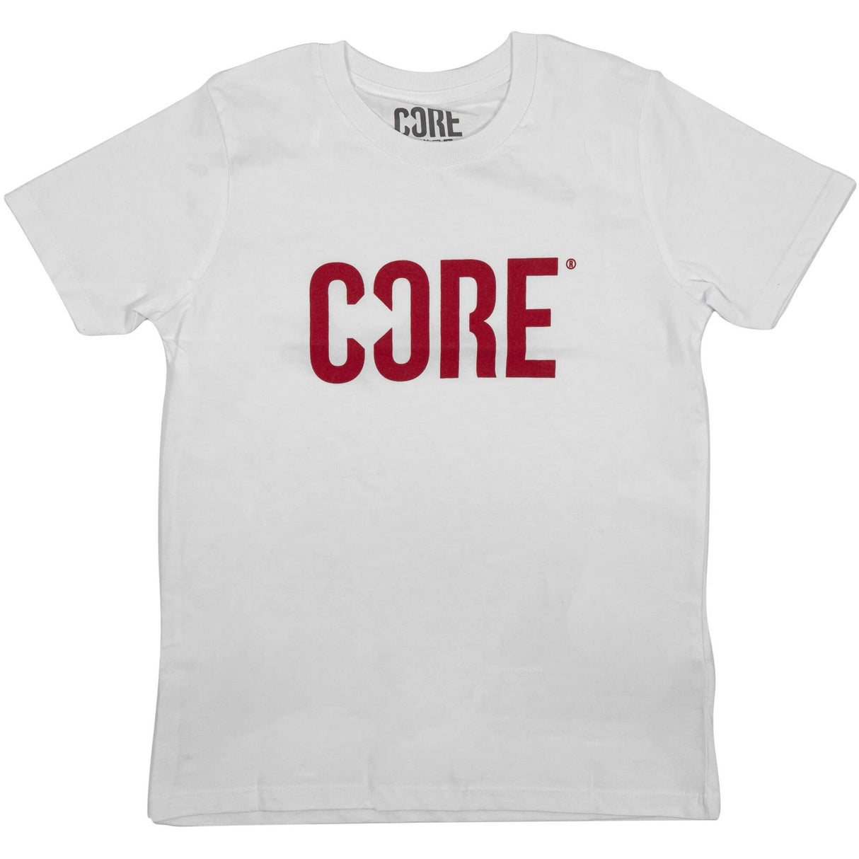 CORE Creator Kids T Shirt - White/Red