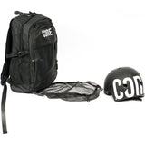 CORE Helmet Backpack - Black 25L