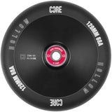 CORE Hollow Scooter Wheel - Black/Black 120mm