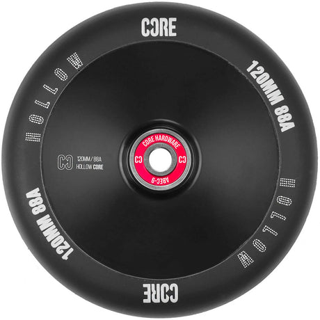 CORE Hollow Scooter Wheel - Black/Black 120mm