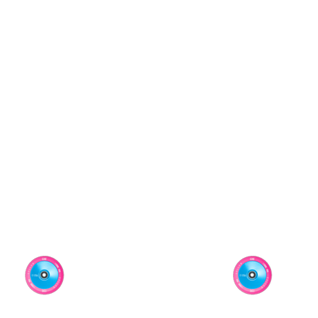 CORE Hollow V2 110mm Scooter Wheel - Pink/Blue