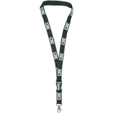 CORE Lanyard Keychain - Black/White