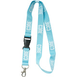 CORE Lanyard Keychain - Blue/White