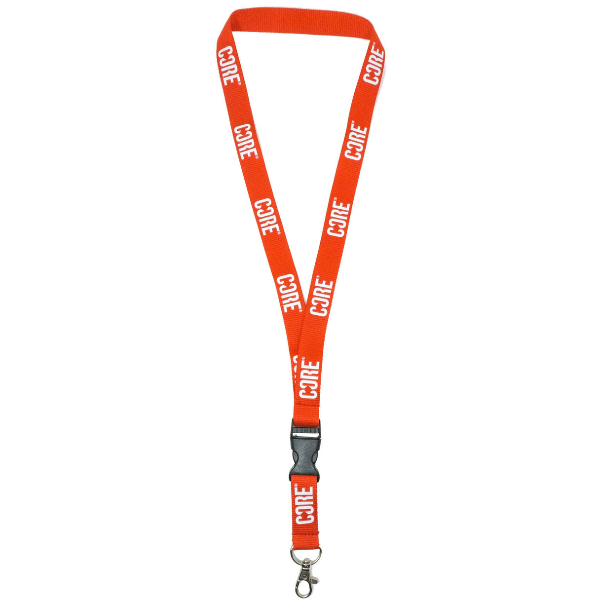 CORE Lanyard Keychain - Red/White