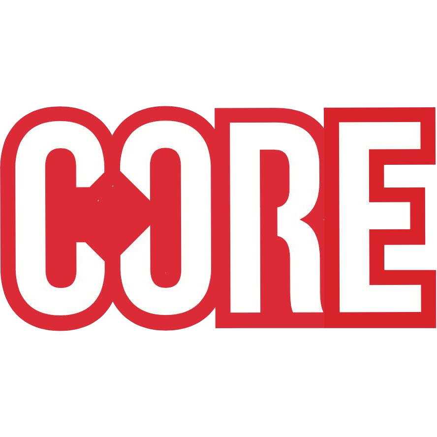 CORE Logo Sticker - Red