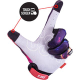CORE SR Protective Gloves - Neon Galaxy