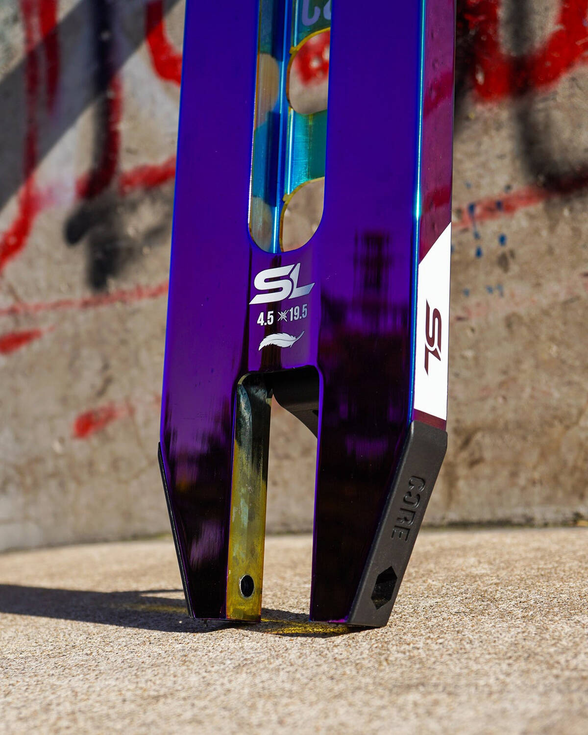 CORE SL1 (Super Light) Scooter Deck - Neochrome 20'' x 5''