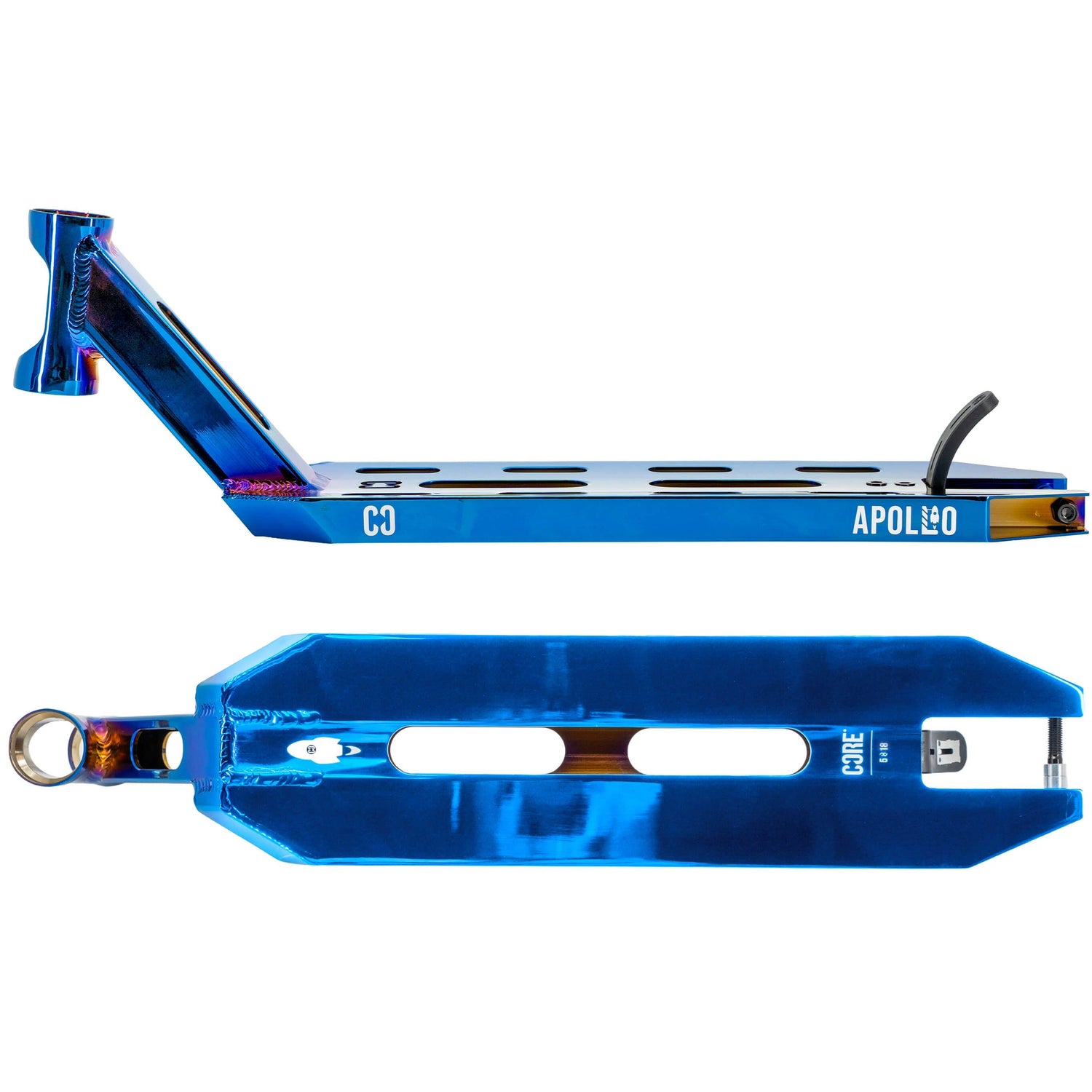 CORE Apollo Scooter Deck - Blue Neo 18" x 5"