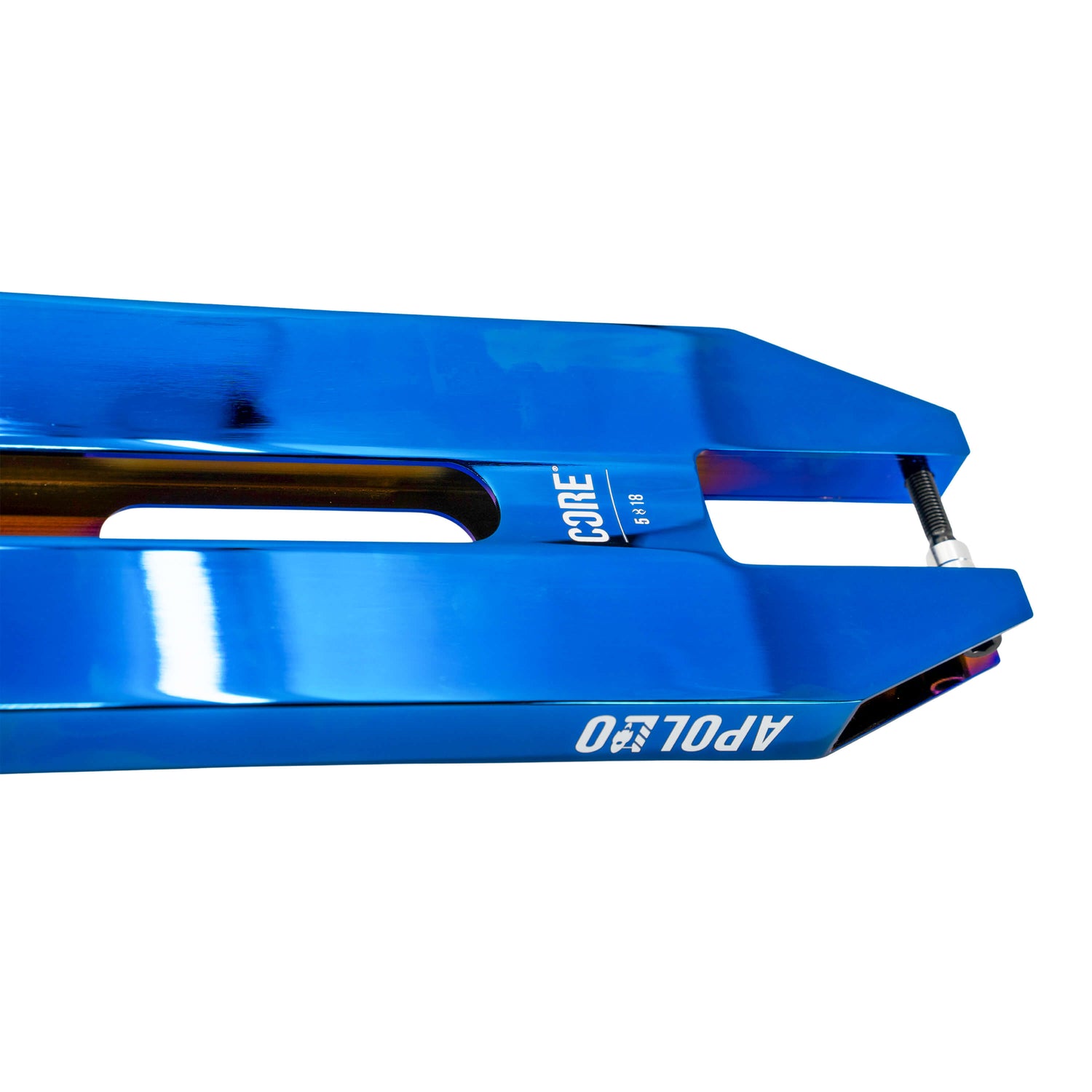CORE Apollo Scooter Deck - Blue Neo 18" x 5"
