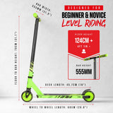 CORE CB1 Beginner Stunt Scooter - Black/Green
