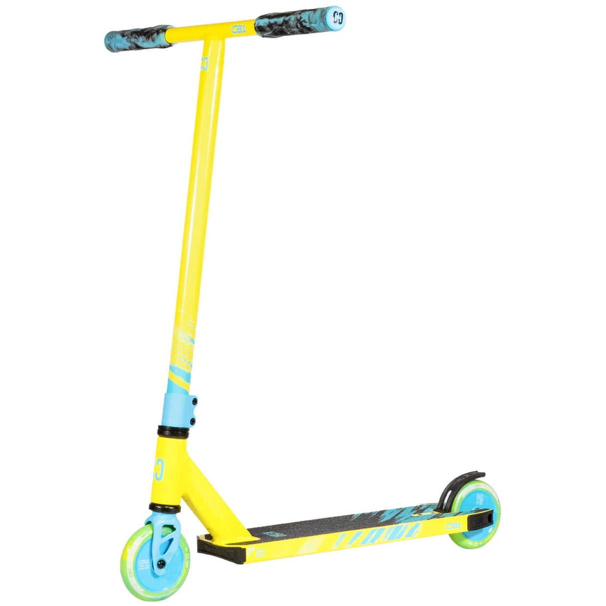CORE CB1 Beginner Stunt Scooter - Highlighter Yellow/Blue